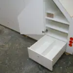 Herstellung eines Einbauschrankes in der Werkstatt