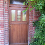 Alte Haustür als Vorlage für den Nachbau